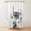 urshower curtain closedsquare1000x1000.1 - Schnauzer Gifts