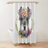 urshower curtain closedsquare1000x1000.1 22 - Schnauzer Gifts