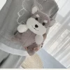 23cm kawaii Schnauzer Dog Plush Toy Small Soft Simulation Kids Stuffed Animal Toys for Children Cute 1 - Schnauzer Gifts