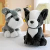 26cm Cute Soft Husky Schnauzer Shar Pei Bulldog Plush Toys Office Nap Pillow Home Comfort Cushion 2 - Schnauzer Gifts