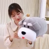 Cartoon Schnauzer Dog Plush Throw Pillow Toy Cute Stuffed Animals Chubby Puppy Doll Anime Soft Sofa 4 - Schnauzer Gifts