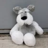 INS Nordic Schnauzer Soft Stuffed Animals Kids Sleeping Cute Dog Cartoon Plush Toy Dolls Children Birthday 2 - Schnauzer Gifts