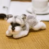 Simulation Dog Plush Toy Stuffed Animal Super High Quality Realistic Schnauzer Dog Toy For Luxury Home 5 - Schnauzer Gifts